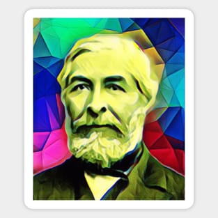 Jean Charles Galissard de Marignac Colourful Portrait | Jean Charles Galissard de Marignac Artwork 13 Magnet